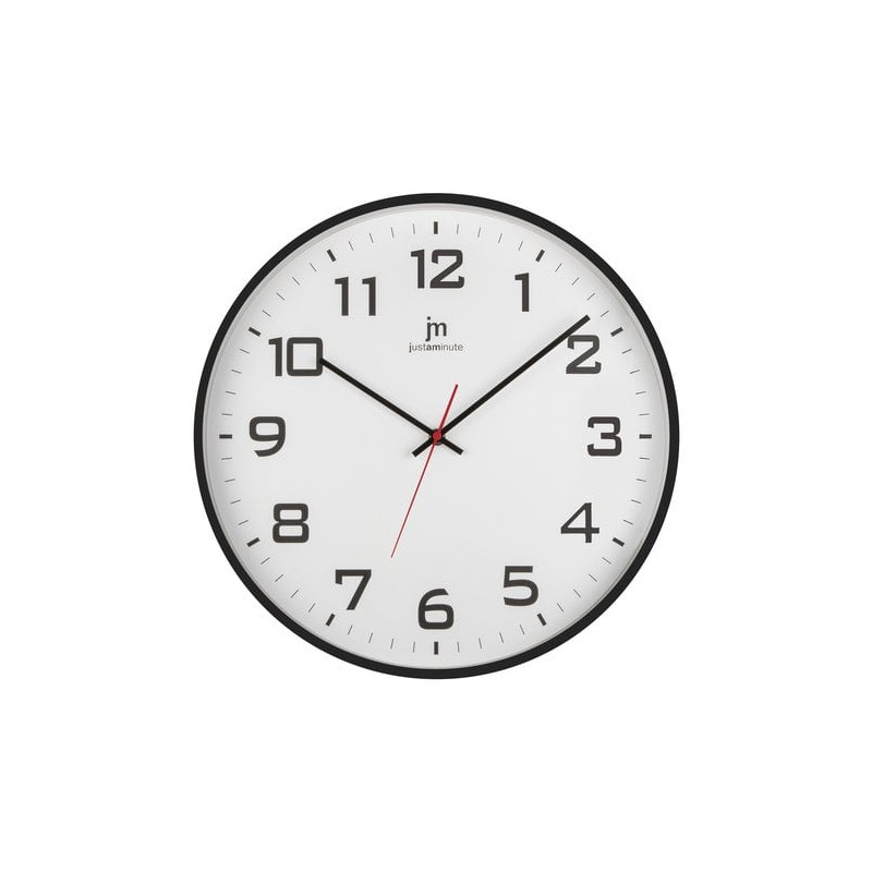 Orologio da parete lowell d40cm nero 00880n