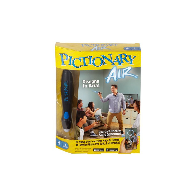 Mattel - gioco di societa' pictionary draw air