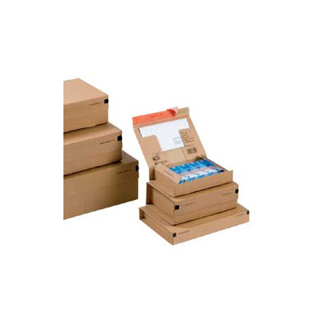 Scatola spedizione a4+ 330x290x120mm avana pz: 10 [cp067.06]