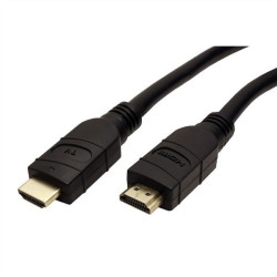 Cavo hdmi nilox 4k attivo 25m nero [nx090201135]