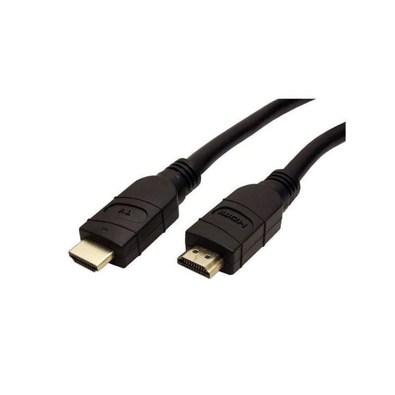 Cavo hdmi nilox 4k attivo 25m nero [nx090201135]