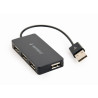Hub usb gembird uhb-u2p4-04 4 porte hub usb 2.0 480mbit/s
