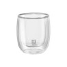 Bicchiere zwilling sorrento double walled 80ml 2pz [39500-075-0]