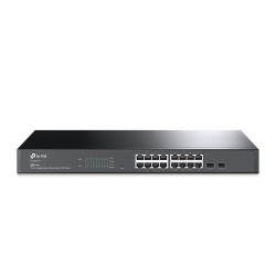 Switch tp-link jetstream 16 porte gigabit + 2 sfp slots [tl-sg2218]
