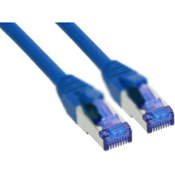 Cavo di rete inline s/ftp pimf c6a 2m blu [76802b]