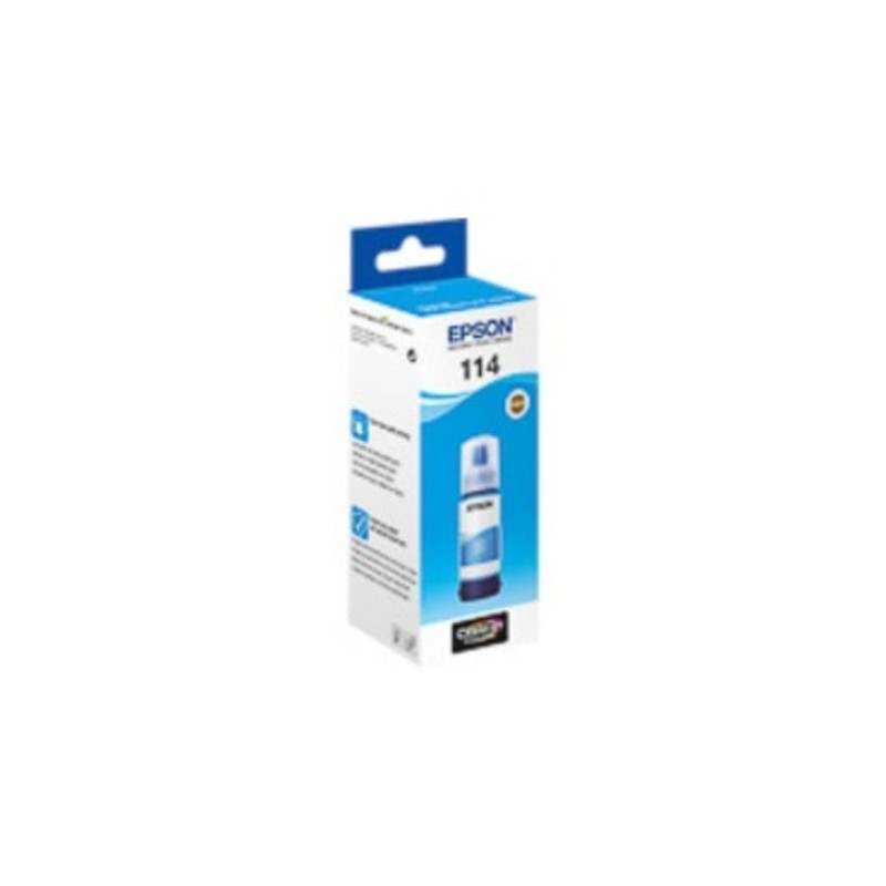 Cartuccia epson flacone eco-tank et-8500/8550 70ml ciano