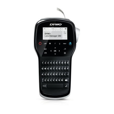 kit stampante di etichette dymo labelmanager 280 tastiera qwerty