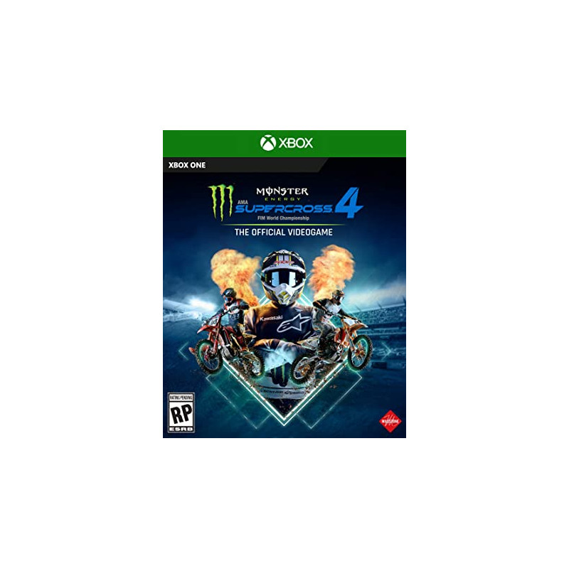 Videogioco koch media xone monster energy supercross 4 multicolore