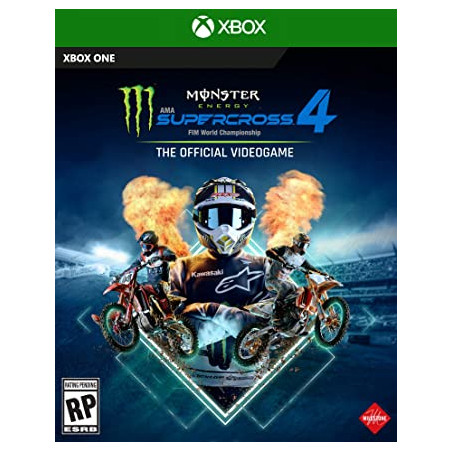 Videogioco koch media xone monster energy supercross 4 multicolore