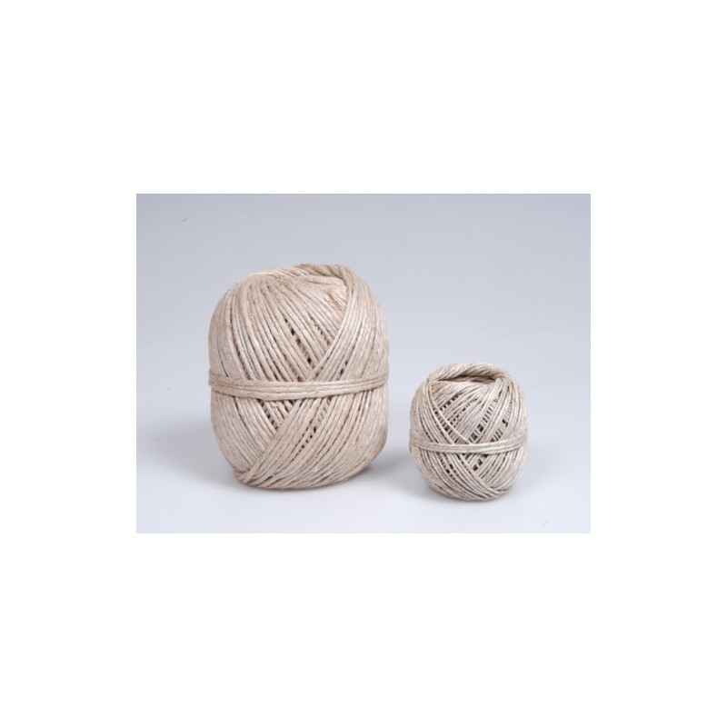 10 rotoli di spago naturale canapa 2/2 viva diam. 2 mm. 100gr. lung.