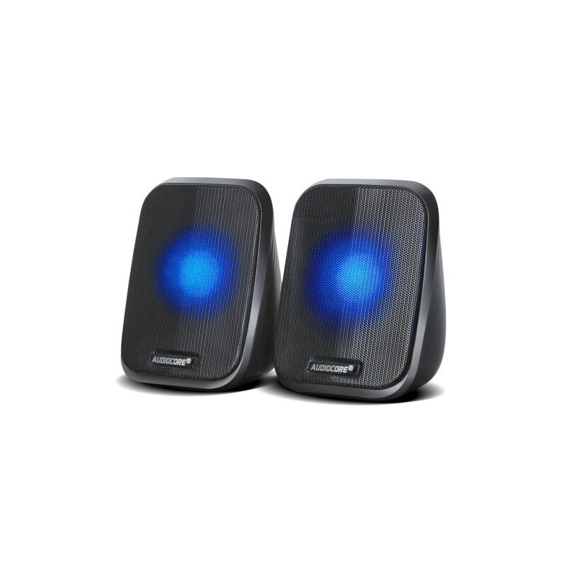 Altoparlanti stereo audiocore ac835 2.0 per pc / laptop / smartphone