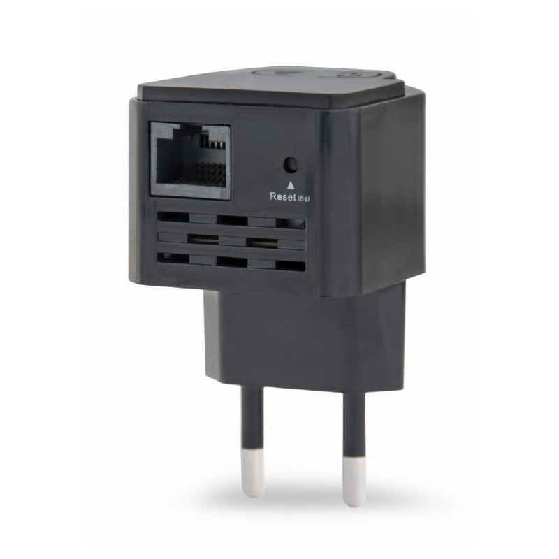 Wireless extender gembird wnp-rp300-03 300mbps nero [wnp-rp300-03-bk]