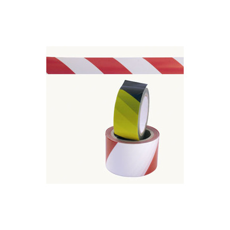 Nastro adesivo 50mmx25mt sicurezza giallo/nero [1620-g/n]