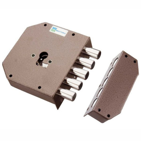 Serrature pompa mottura 132x146x30mm marrone [38600vd00]