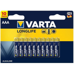 Pila alcalina varta longlife aaa [4103101461]