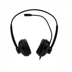 Cuffie nilox con microfono cablato nero [nxau0000001]