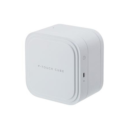 Stampante termica brother p-touch cube bianco [ptp910bt]