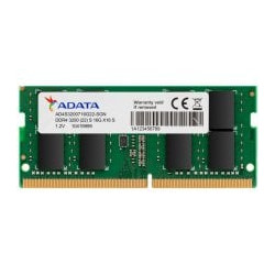 Ram sodimm ddr4 16gb adata premier 1 x 16gb 3200mhz cl22 260 pin