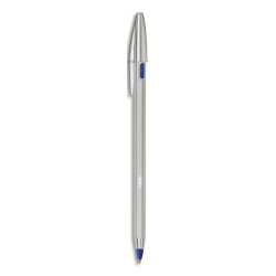 Penna bic ricaricabile cristale 1mm 1+2refill blu [997202]