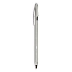 Penna bic ricaricabile cristal re new 1mm nero 1+2refill [997201]