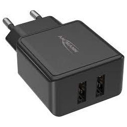 Alimentatore da rete ansmann hc212 2xusb 2400ma nero [1001-0106]