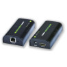 Extender/splitter hdmi techly cavo cat.6 1080p 60hz 120m nero [361780]