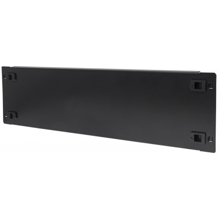Pannello cieco techly per armadi rack 19'' 3u nero
