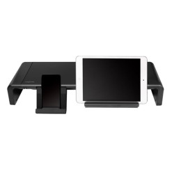 Supporto per monitor logilink ergonomico larghezza regolabile 420