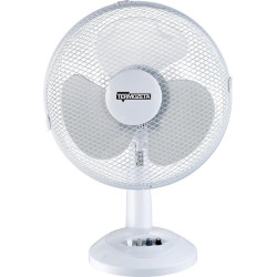Ventilatore da tavolo termozeta windzeta 30cm 35w bianco [tzwz04]