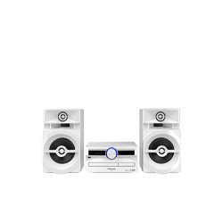 Impianto hi-fi panasonic sc-ux102 300w bianco
