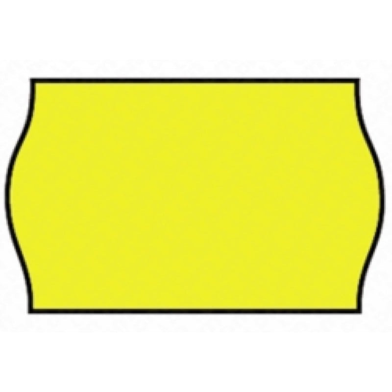 etichette onda in carta printex floro rimovibile 26x16mm per prezzatrice