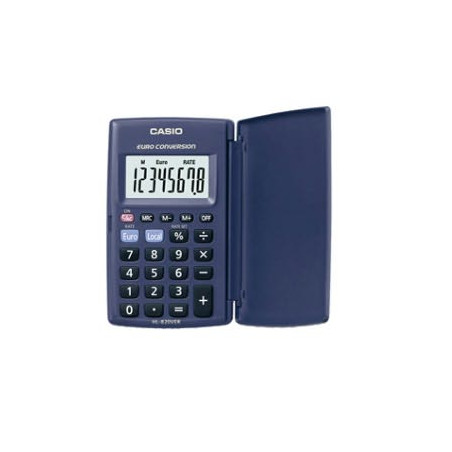 Calcolatrice tascabile casio hl-820ver blu [hl-820ver]