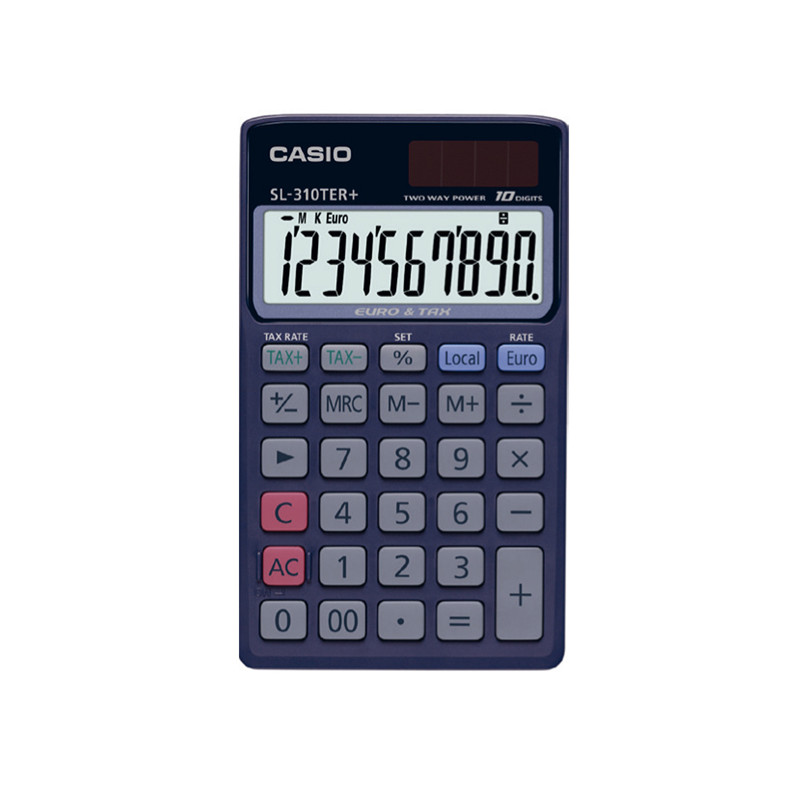 Calcolatrice tascabile sl-310ter blu [sl-310ter]