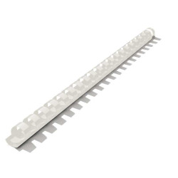 Dorsi plastici point pb006-01 a 21 anelli 100pz bianco [909375]