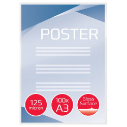 Pouches gbc finitura lucida a3 2x125my 25pz [3747237]