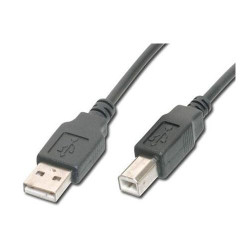 Cavo digitus usb 2.0 1m nero [ak6721]