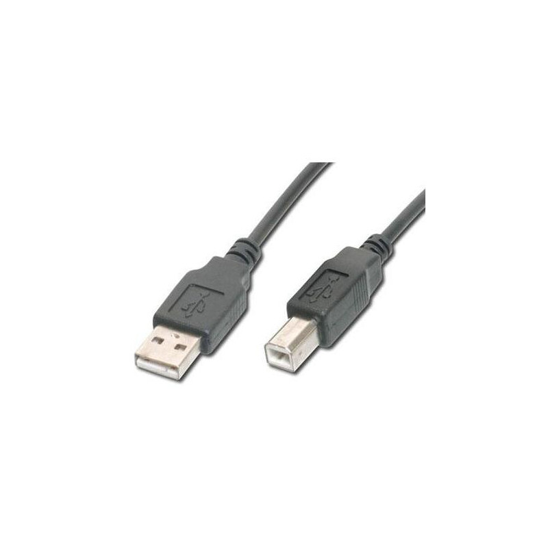 Cavo digitus usb 2.0 1m nero [ak6721]