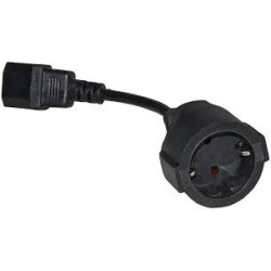 Cavo adattatore di alimentazione link presa schuko tedesca femmina