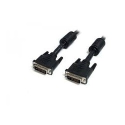 Cavo adj av dvi 25pin 3m nero [300-00055]