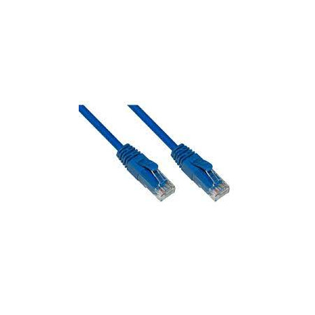 Cavo di rete link cat 6a non schermato utp awg24 halogenfree 1m blu