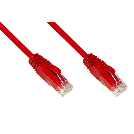 Cavo di rete link cat 6a non schermato utp awg24 halogenfree 3m rosso