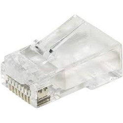 Plug link lkpl86f cat 6 utp rj45 non schermato 100pz [lkpl86f]