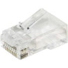 Plug link lkpl86f cat 6 utp rj45 non schermato 100pz [lkpl86f]