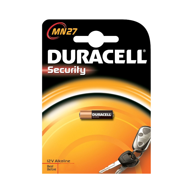 Pila alcalina duracell security mn27 12v 1pz [81242361]