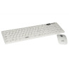 Tastiera link slim e mouse combo wireless bianco [lktast06]
