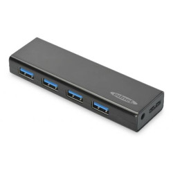 Hub usb link usb 3.0 4 porte nero [e85155]