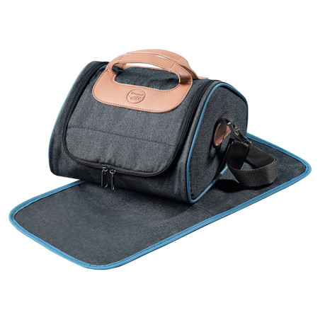 Borsa porta vivande maped 225x245x145mm grigio blu [872203]