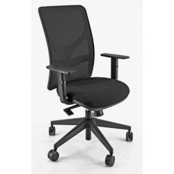 Sedia operativa unisit pentagon y10 pena girevole nero [pena/brf/en/n]