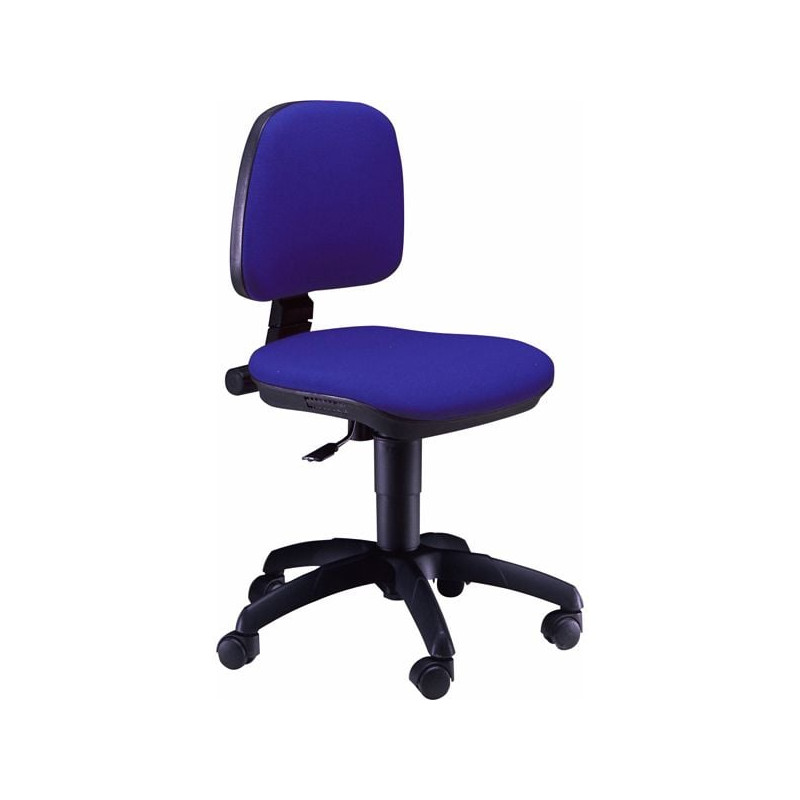Sedia operativa unisit girevole senza braccioli blu [a41b/blu]