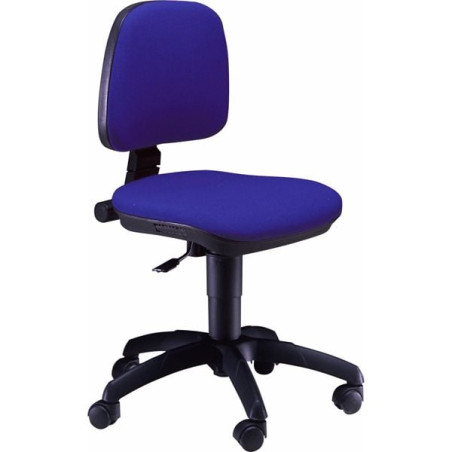 Sedia operativa unisit girevole senza braccioli blu [a41b/blu]